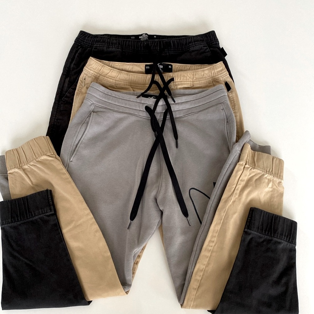 Hollister Boys Teen Sweatpants Cargo Pants Bundle